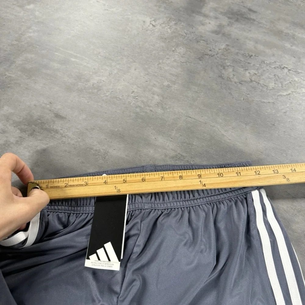 Adidas Shorts Mens S Gray White 7